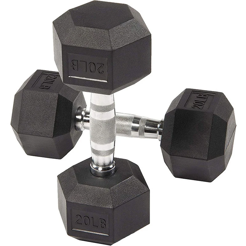 

2.5kg Power Training weights Adjustable Dumbbells Iron with Rubber Coated Set Fitness Dumbbells, Black