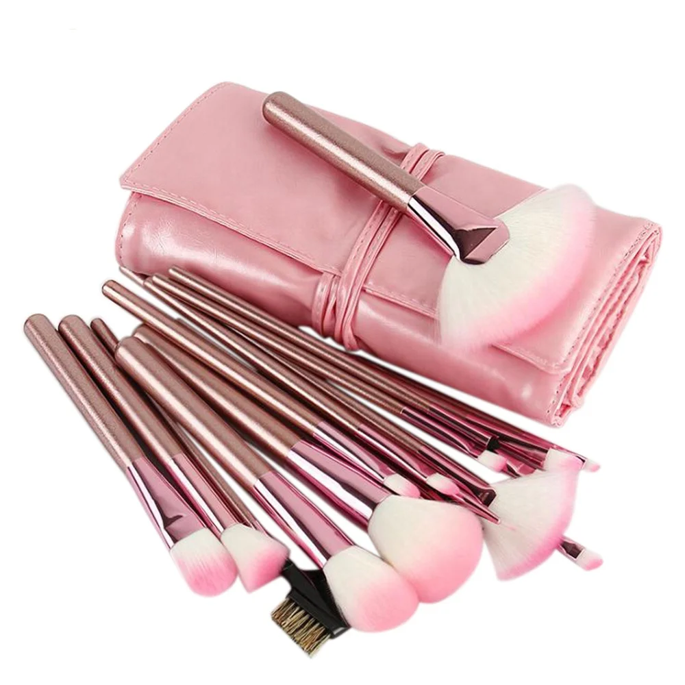 

Hot 22Pcs Rose Gold Cosmetic Make Up Brush Set Makeup Brushes