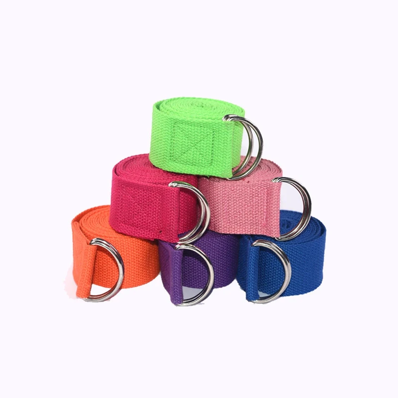 

Competitive Price Yoga Tape Cotton Exercise Stretch Belt Yellow Long Resistance Band, Colorful