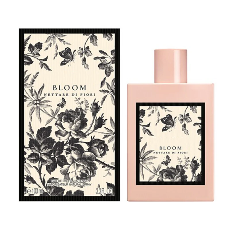 

Bloom Profumo Di Fiori Perfume 100ml Female Perfume Eau De Parfum Famous Long Smell Top Quality Body Spray Fast Delivery, Picture show