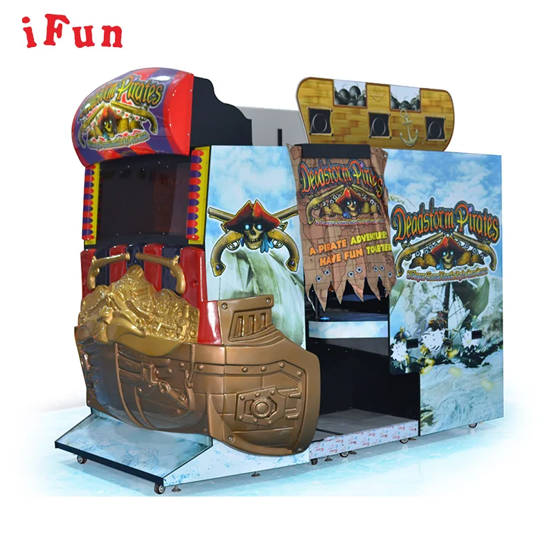 

coin operated arcade games machines Pirate shooting simulator 55inch