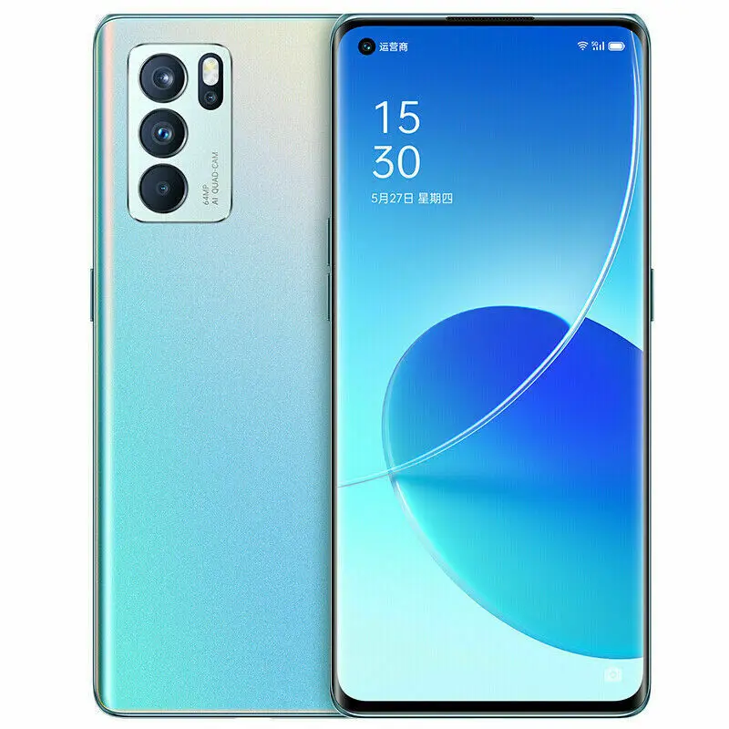 

Oppo Reno6 Pro 5G 6.55" 128GB Blue 256GB 64MP Octa Core Dimensity 1200 CN