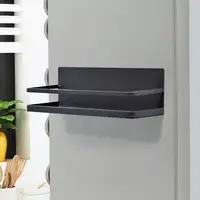 

Japanese Style Kitchen Shelf Refrigerator Side Magnetic Absorption Storage Rack for Spice Seasoning & Spice Tools Kitchen Utensi