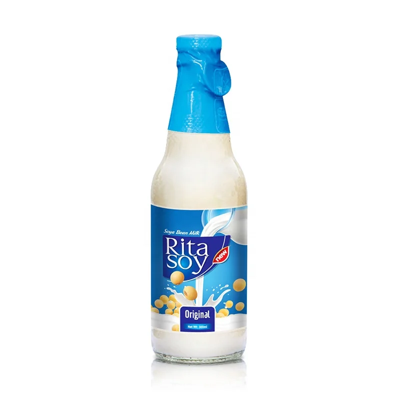 
Manufacturer Milk Drink 300ml Glass Bottle Soy Milk 