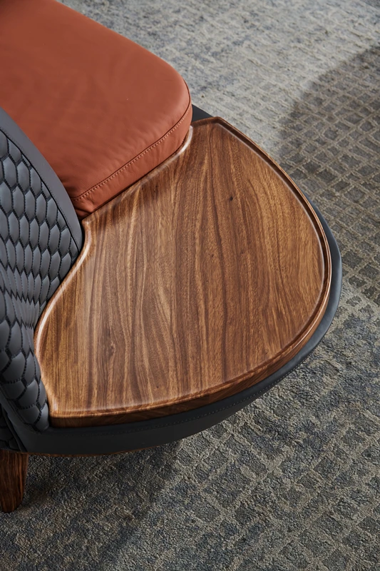 Muebles De Lujo Modernos De Cuero De Napa Con Diamantes Para Sala De