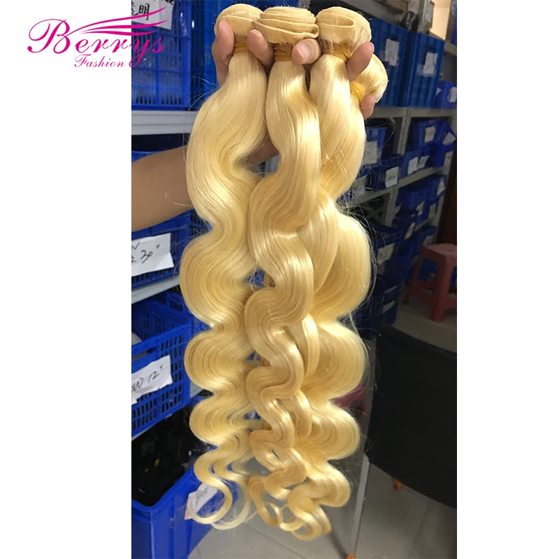 

Wholesale Cuticle Aligned Virgin Hair Mink Brazilian Human Hair Double Wefts Extensions 613 Blonde Body wave 613 Bundles