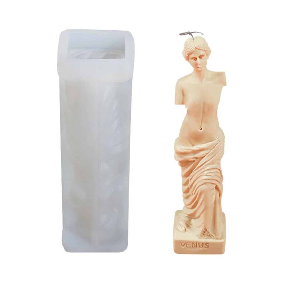 

DLSEALS goddess candle mould silicon mold, Customized color