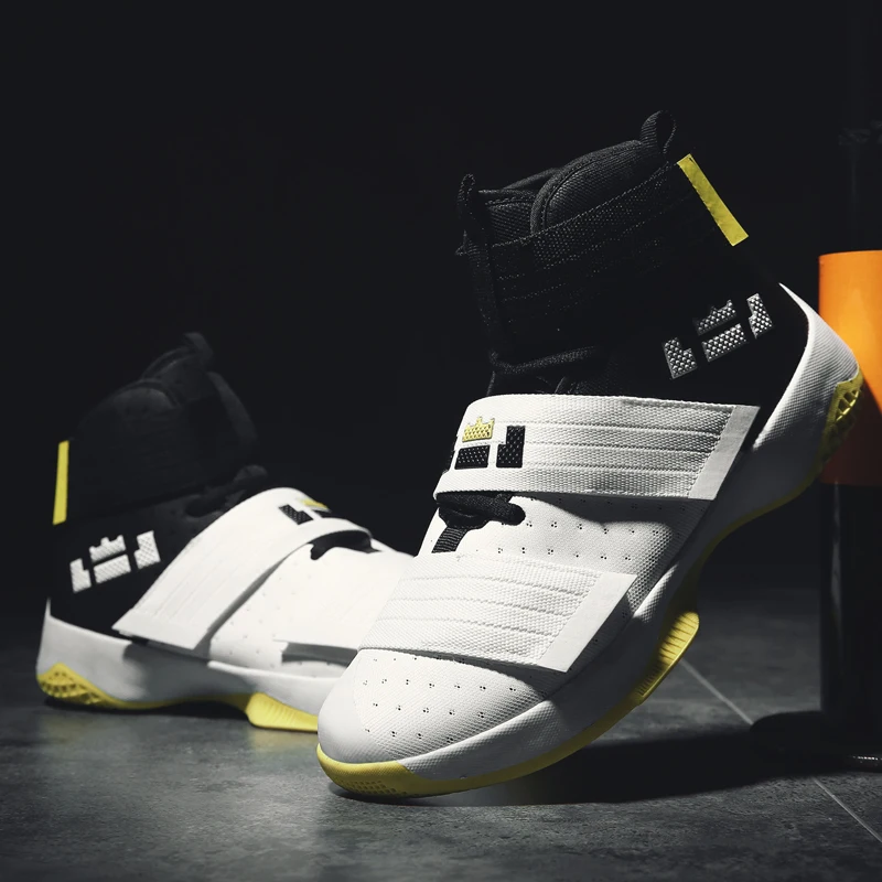 2019 new fashion sports shoes sports training basketball shoes men and women casual basketball sneakers size #36-45