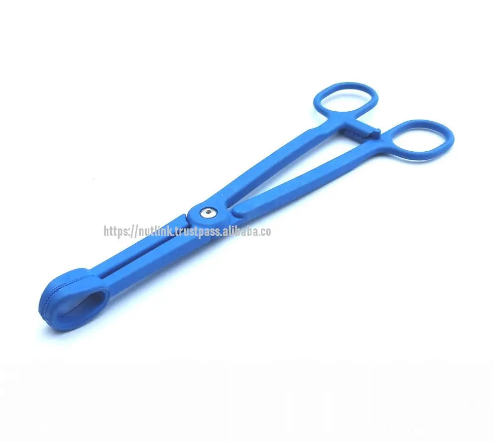 Plastic Medical Forceps Sponge Holder Hemostatic Forceps Rampley