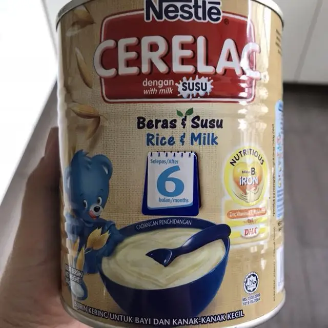 
Cerelac Cereals with Milk Rice & Milk 350 Gram Halal Baby  (1700001686144)