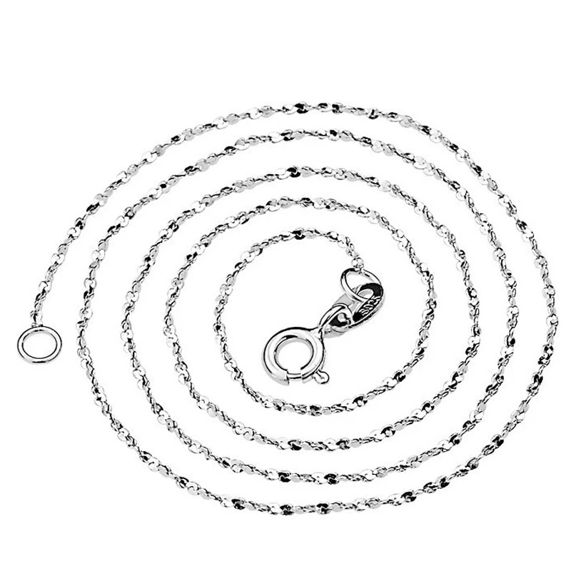 

N1210 Factory Directly Supply Jewelry Sterling Silver 925 Female Single Chain With Shining Beautiful Star Chain Necklace