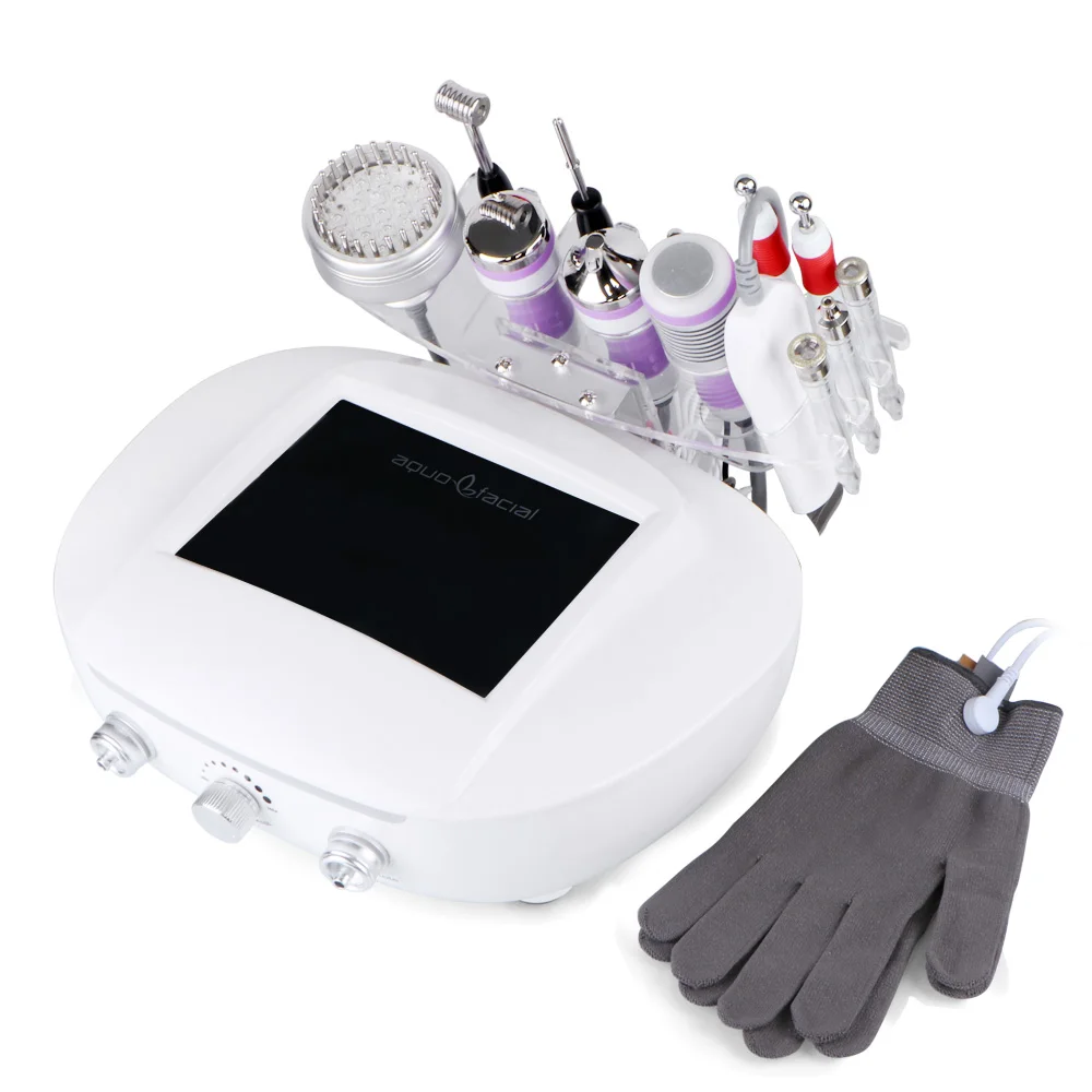 

9 In 1 Facial Machine 3MHZ Ultrasound Scrubber Dermabrasion Skin Care Beauty Spa