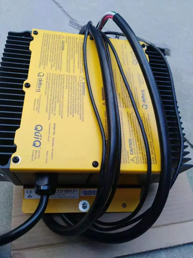 
Delta-Q QuiQ onboard 48v battery charger 912-4800 golf cart, washing machine lift 
