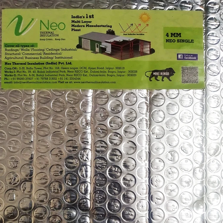 Heat Insulation Bubble Sheet/radiant Barrier Rolls/industry Insulation