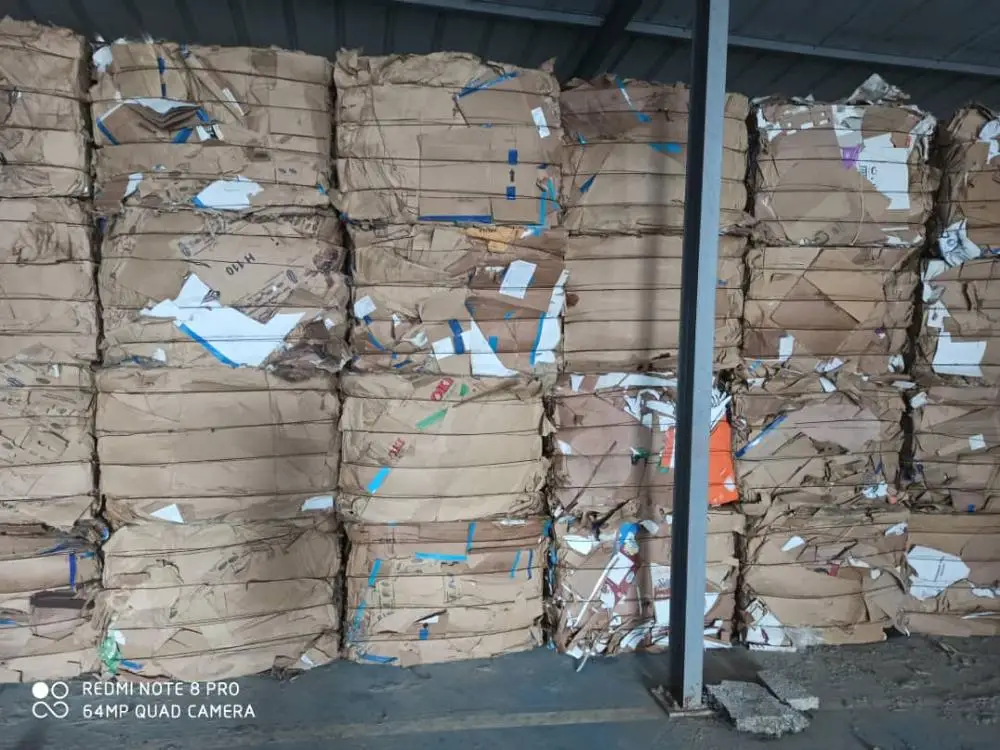 
old corrugated carton 