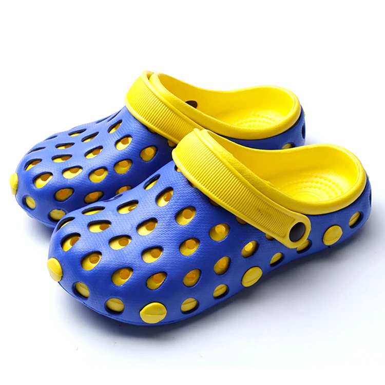 

Cheap Men's Flat Sandals Anti-slip Men Garden Shoes EVA Clogs with 10 colours, 5 colors for women,6 colors for men