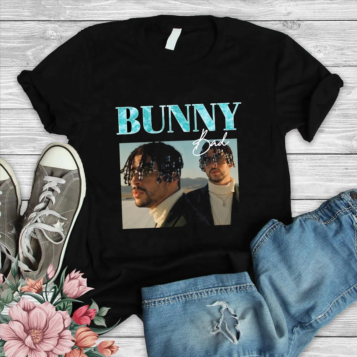 

Wholesale 100 Cotton Man Tshirt Nipsey Hussle Bad Bunny Oversized T-shirts Men Streetwear Hip Hop Tshirt