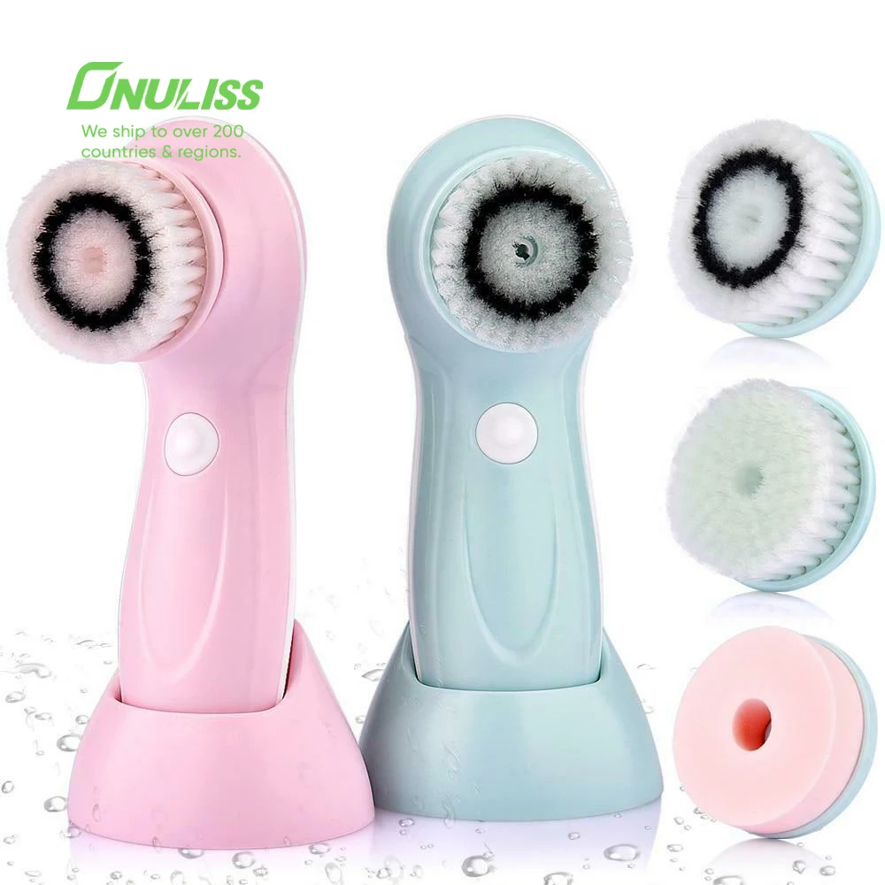 

Rechargeable Waterproof Cleansing Brush Face Cleaner Beauty Facial Brush