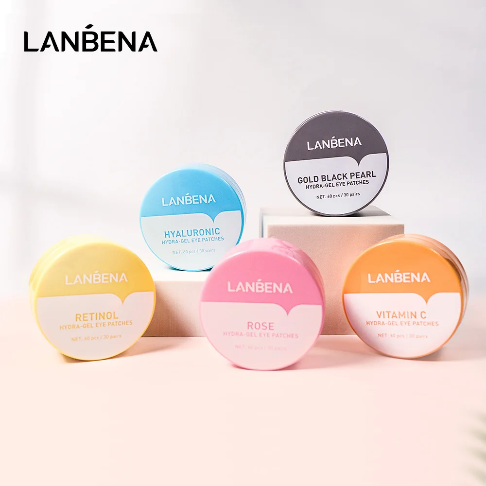 

Lanbena Moisturizing Lady Nourishing Eye Mask Gel Eye Patch For Lightens Dark Circles, Customized color