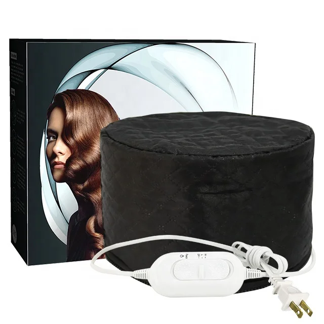 

best selling product amazon top seller 2021 Hair Heat Transfer Steaming Cap For hair treatment hair steamer heating cap, Customized color