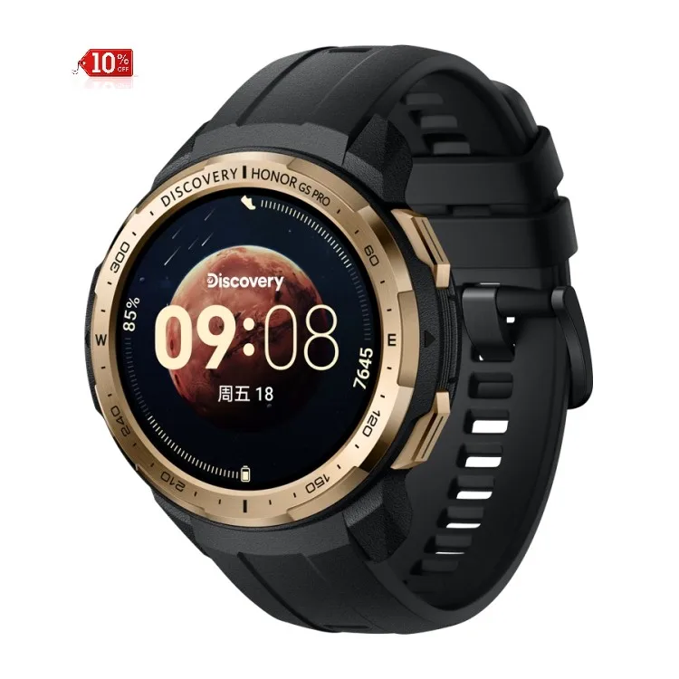 

Hot Selling HONOR GS Pro Discovery Fitness Tracker 1.39 inch Screen Kirin A1 Chip Support Call GPS Smart Watch