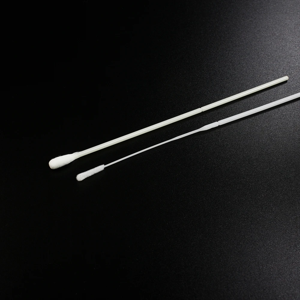 medical disposable flocking cervical sampling swab medical