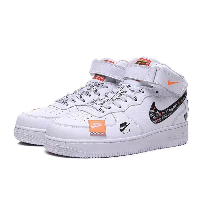 

Air Force 1 Mid Casual Shoes Spruce Aura Sunset Pulse Triple White Coral Pink Barely Green Platform Nike Sneakers Jogging Shoes