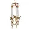 Feng Sui lucky 7 elephants wind chimes India garden wind chime favors