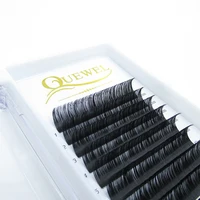 

Mink Individual Quewel Brand Eyelashes Package Box With Best Quality Custom Package 16 17 18mm