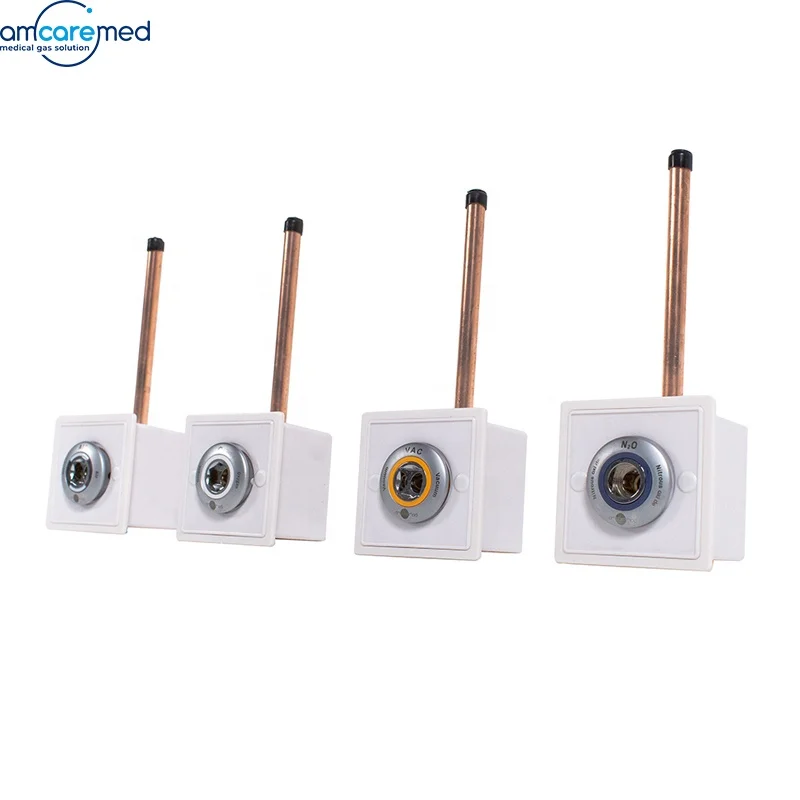 
German Standard Medical Gas Outlets DIN Wall Mount Oxygen Outlet 