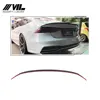 3PCS/set Carbon Fiber Rear Spoiler Wing For Audi A7 S7 4-Door 2019