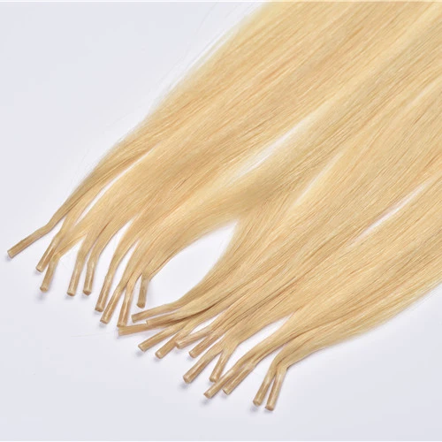 

Keratin Flat Tip Hair Extensions U Tip Remy Virgin Hair Pre Bonded Flat Tips I tip Professional Hair Extensions Factory Samples