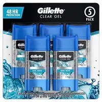 

Clear Gel Cool Wave Antiperspirant Deodorant Case Pack of 5