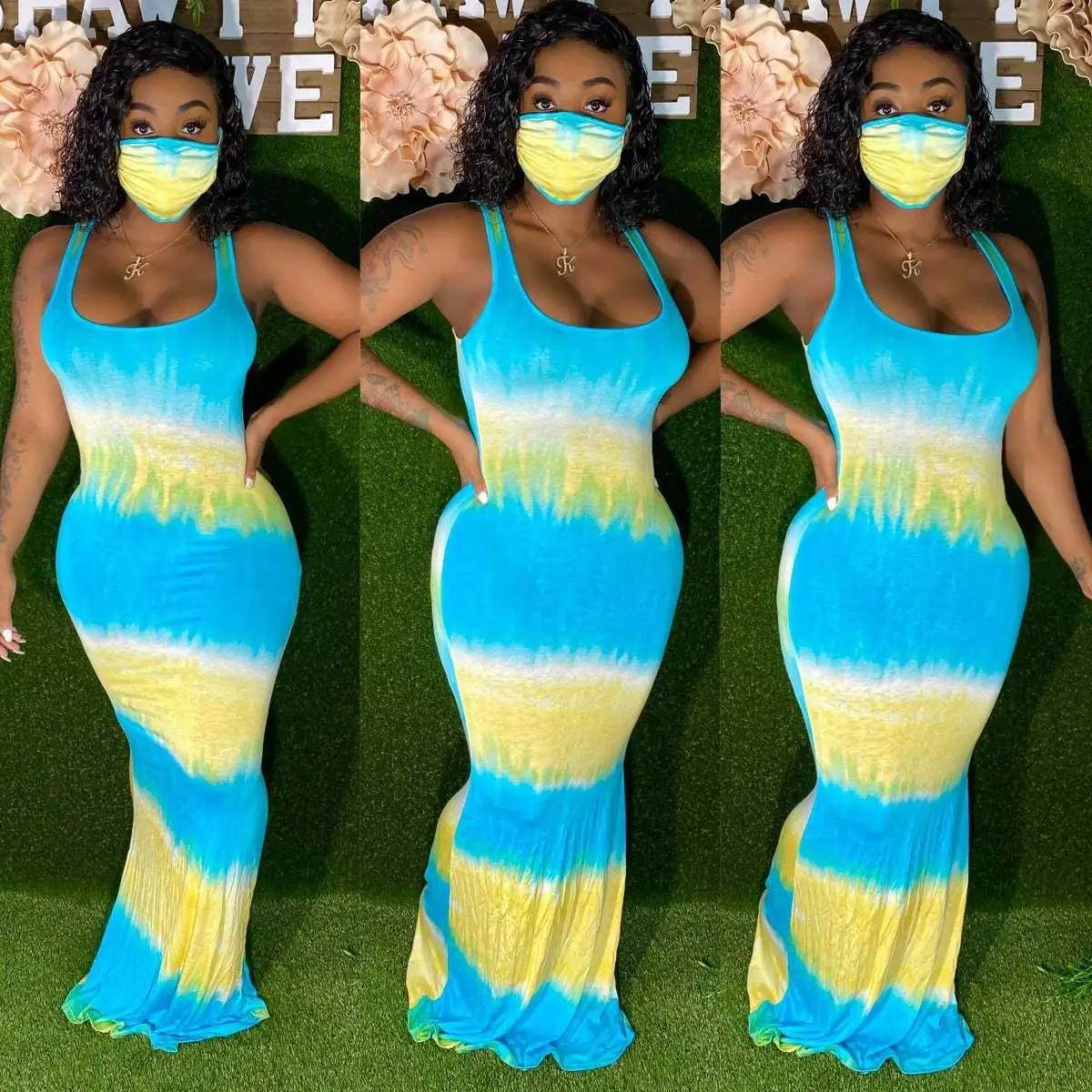 

Summer Dress 2021 Straps Clothes Bodycon Long Dresses Woman Party Night Club Sexy Dress For Women