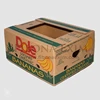 Banana fruit box corrugated carton mango papaya grapefruit grape pomegranate orange apple guava packaging box with own logo