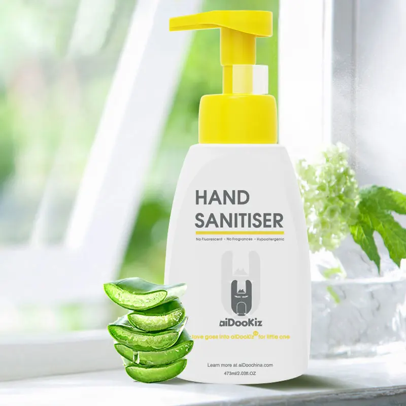 
aiDooKiz Aloe Vera Essence Liquid Hand Soap, Moisturizing & Refreshing Skin Will Not Feel Tight After Use 