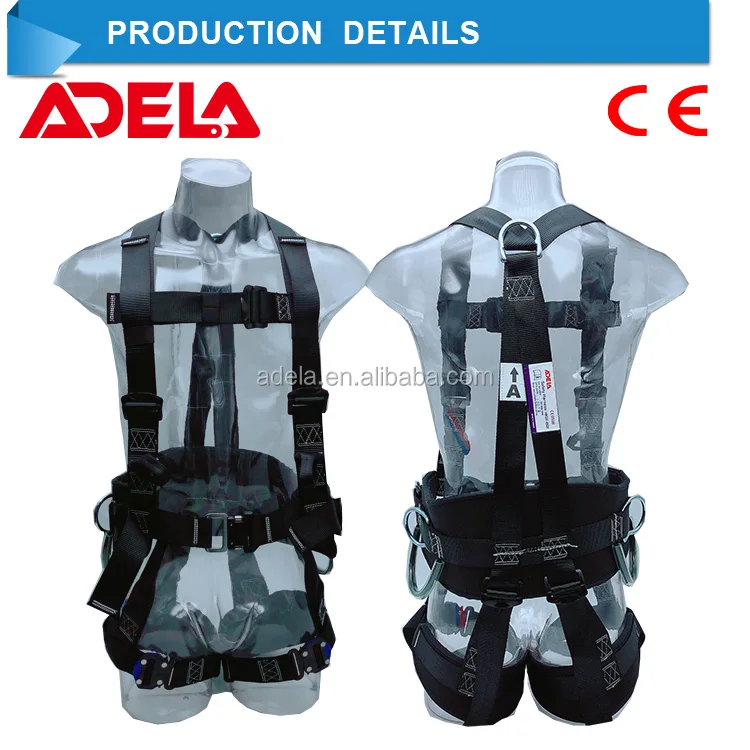 CE Certified climbing multipurpose safety harness