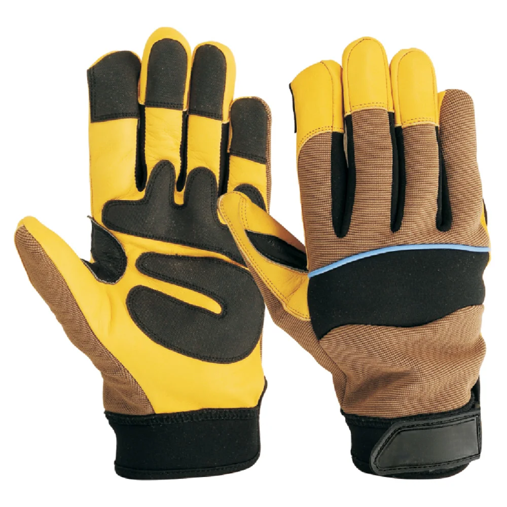 Anti Vibration Extra Grip Mechanic Work Gloves With Touch Screen New