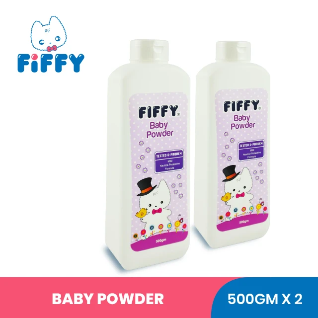 
Baby Powder (Twin Pack) - 500g x 2 bottles 