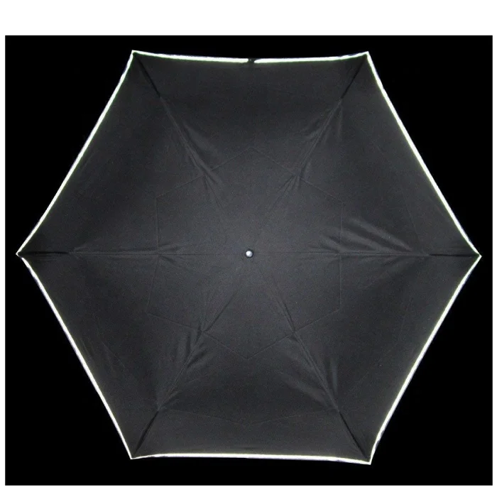 
Lightweight fiberglass bone with safety reflective tape Solid 3-stage folding umbrella | made to order 