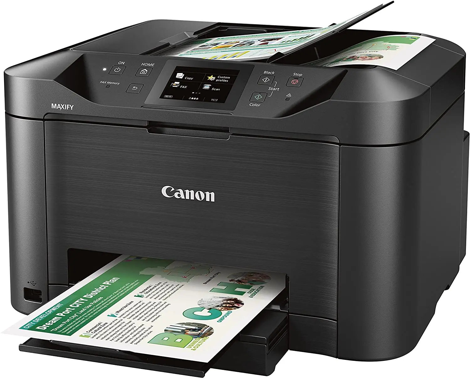 
Best Offer Canon- Office and Business MB5120 All-in-One Printer, Scanner, Copier and Fax, with Mobile 