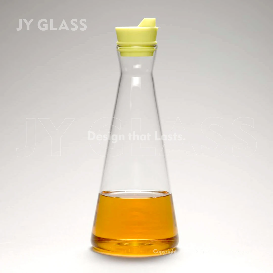 Oil And Vinegar Cruet With Leak Proof Lid Buy Glass Table Bottle