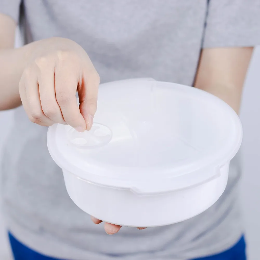 Plastic Microwave Cooking Bowl with Lid 850ml. #5091, View plastic