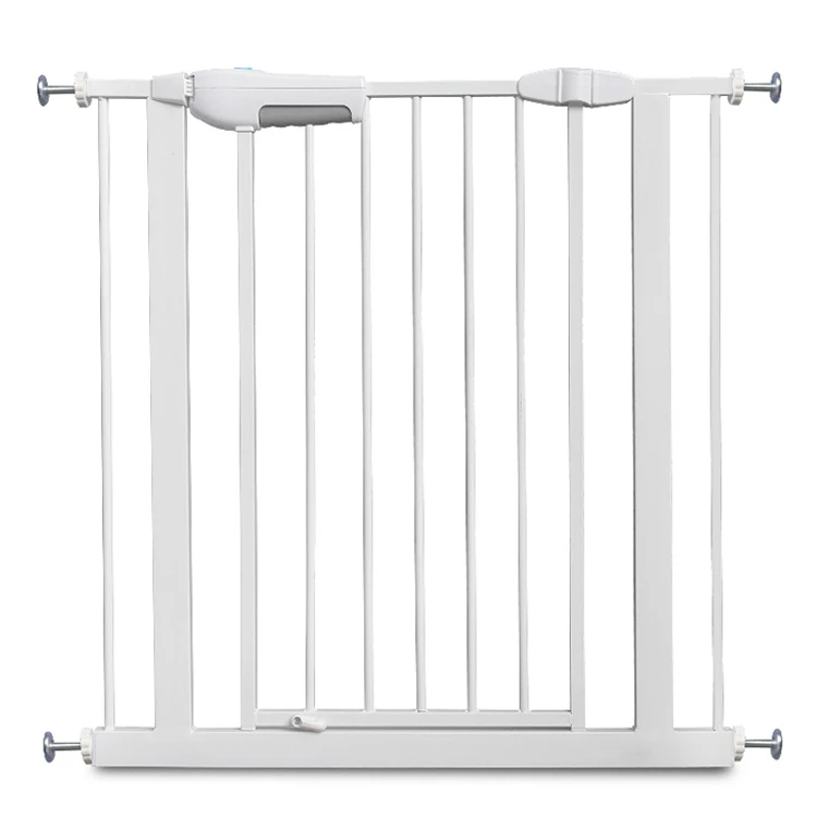 

Safety Baby Gate For Gate Way 75cm To 83cm With Auto Door Lock Function [White]