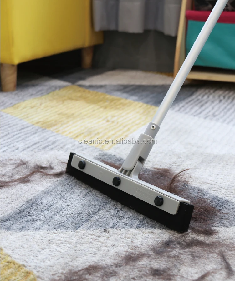 Escobilla Giratoria De Goma Para Limpieza De Suelo,Repuesto De Mango De