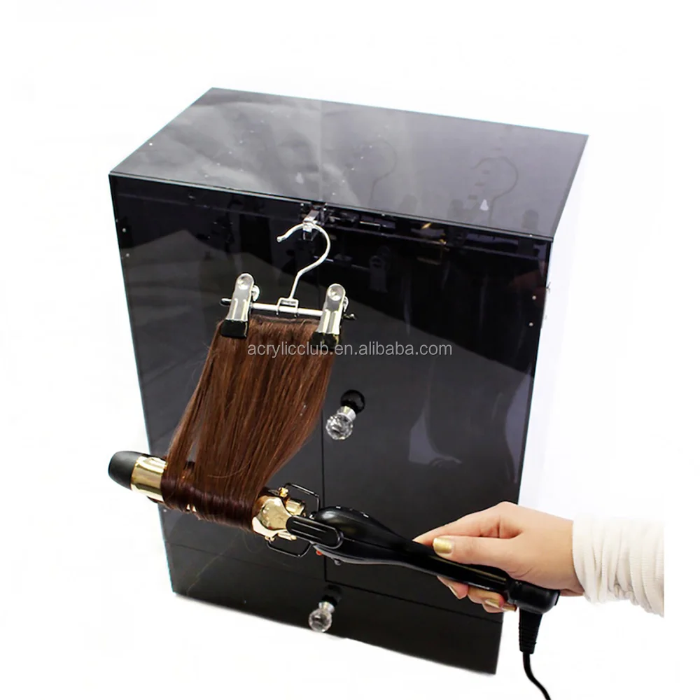 Custom Hair Wigs Display Case Wig Storage Acrylic Box Buy Wig