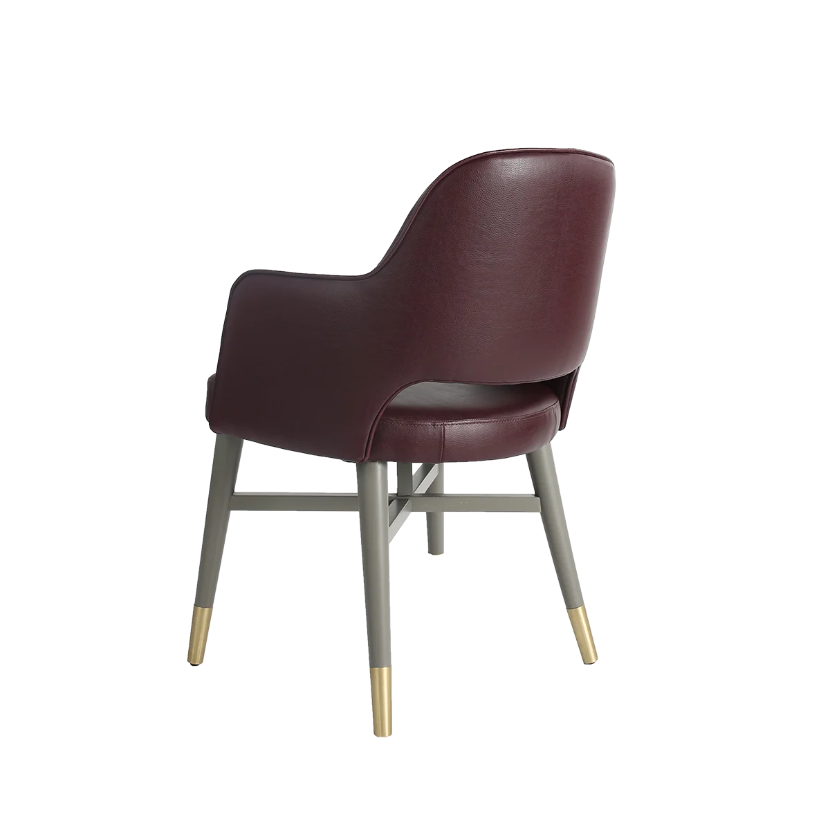 Luxury Design Restaurant Modern Fabric Foax Leather Dinning Chairs