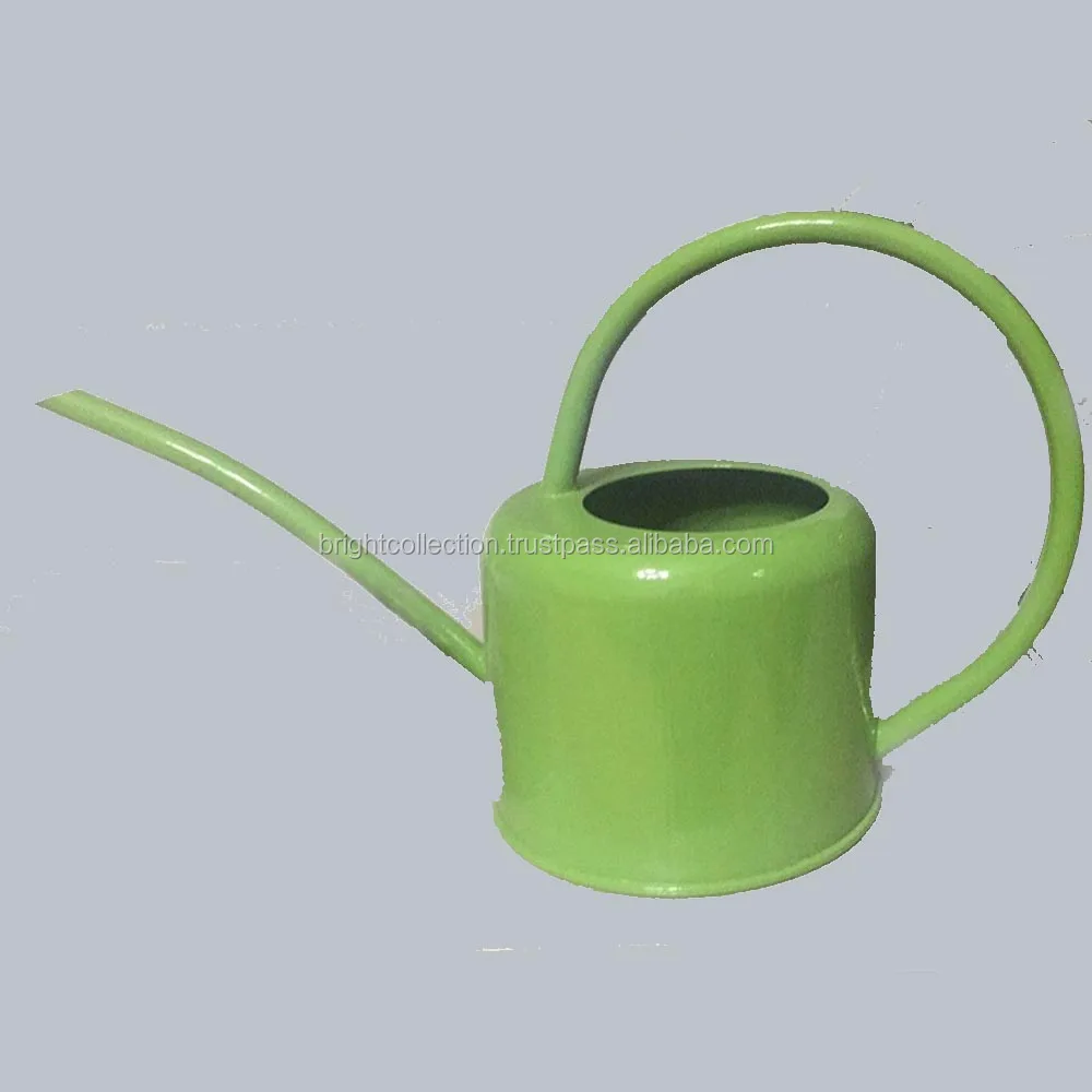 Galvanized Design Sky Blue Water Cans For Garden Metal Animal Shape