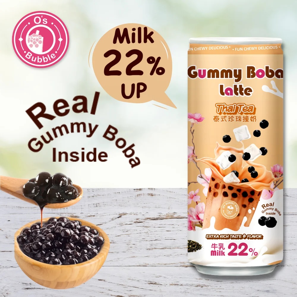 

Top Selling 22% Real Milk Inside Thai Milk Tea Latte Drink