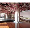 China supplier wholesale 320cm height large fiberglass double color cherry blossom large artificial cherry blossom tree plant